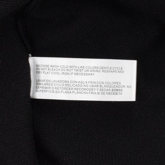 By Design Black Pullover with Grommet Trim L NWT - Picture 7 of 7